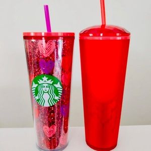 💟NEW🌹 Starbucks Valentine's Day Venti Tumblers Bundle Target Exclusive